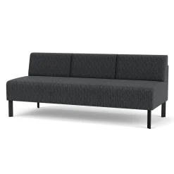 Luxe Designer Armless Sofa