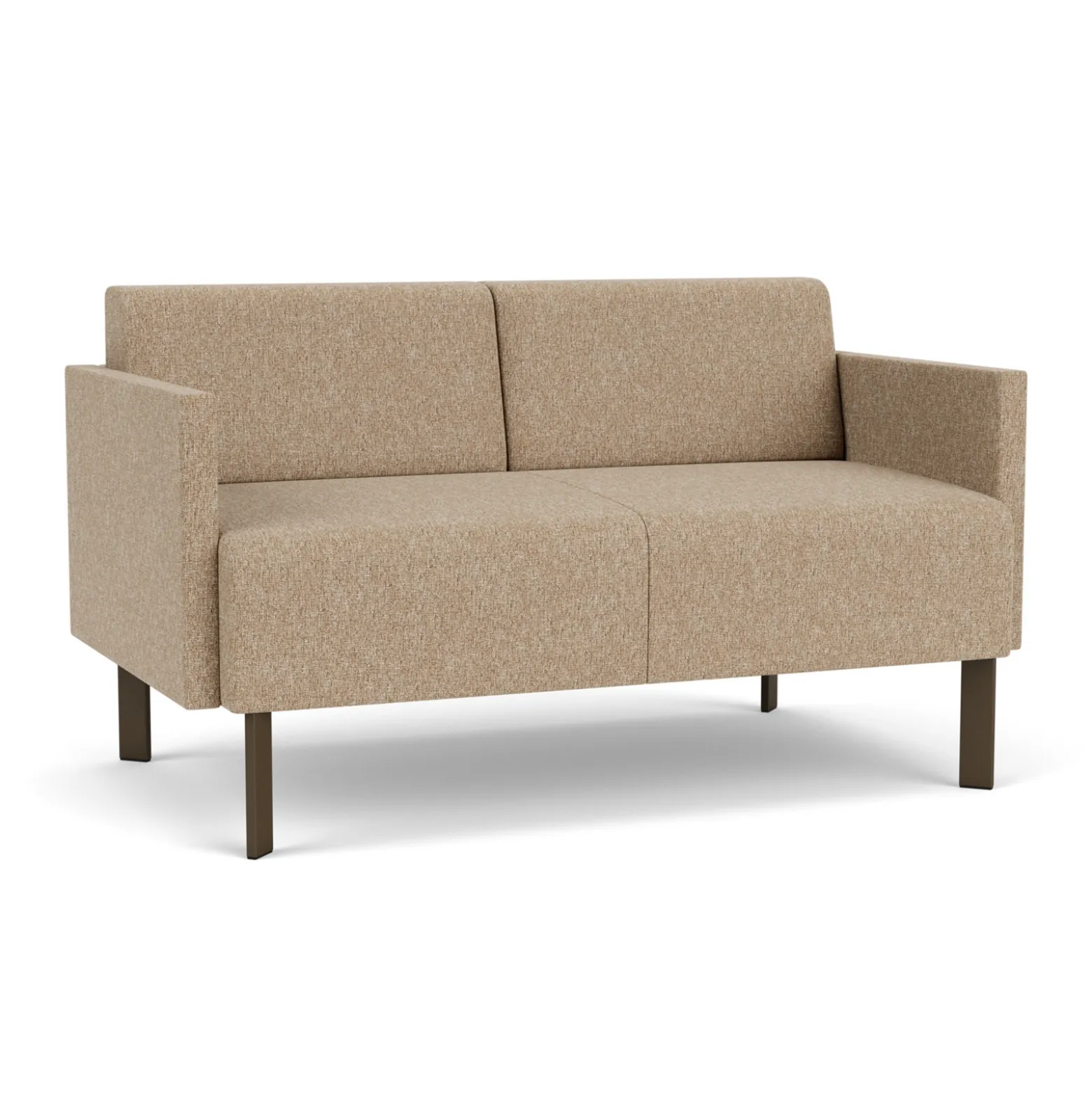 Luxe Standard Fabric Loveseat