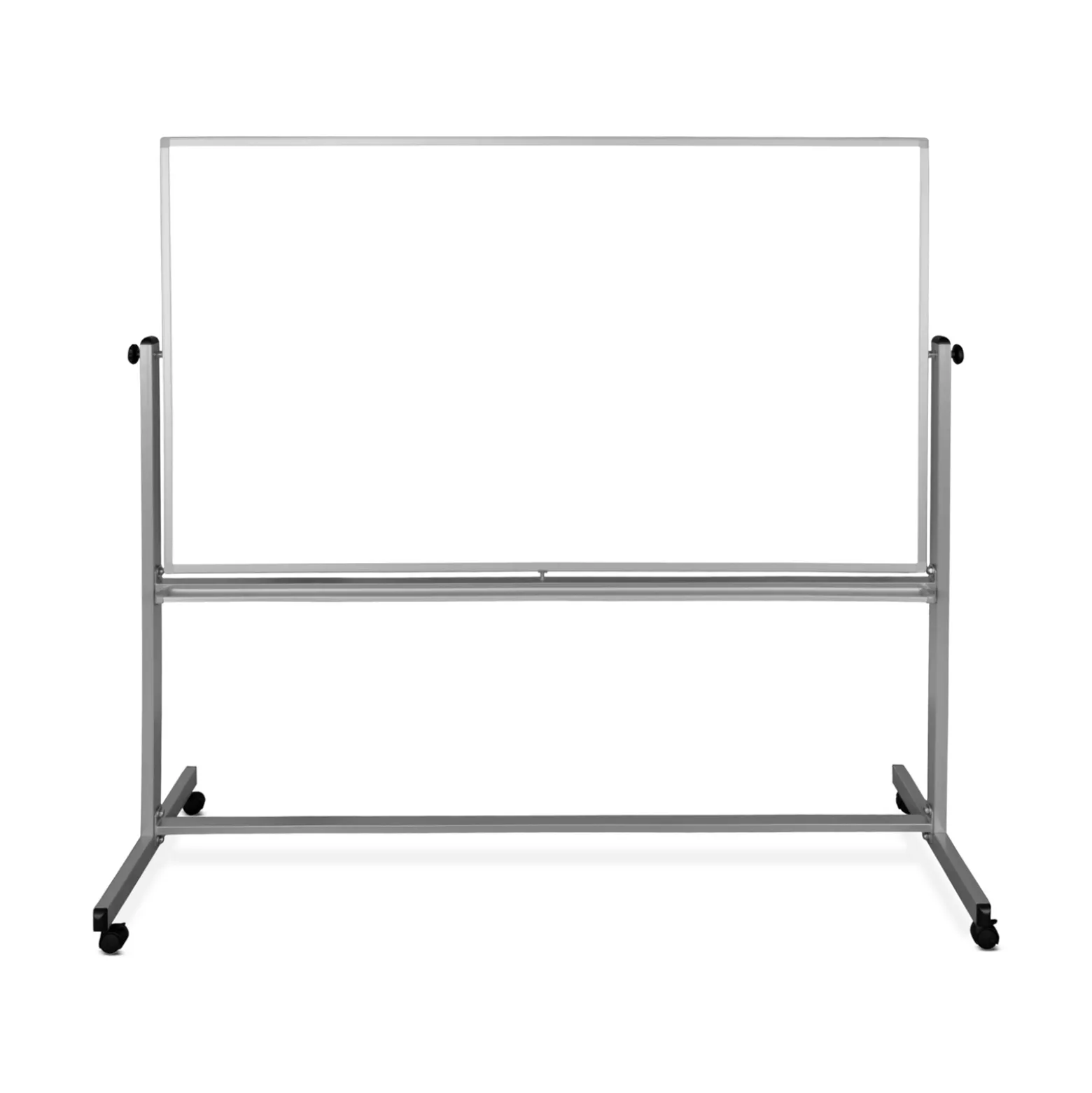 Luxor Boards Magnetic Dry-Erase Mobile Whiteboard 72"W x 40"H