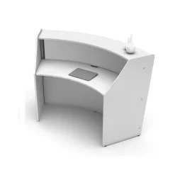 Magellan Single Reception Station with Plexiglass Panel - 69.5