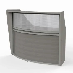 Magellan Single Reception Station with Plexiglass Panel - 69.5