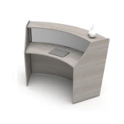 Magellan Single Reception Station with Plexiglass Panel - 69.5