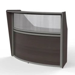Magellan Single Reception Station with Plexiglass Panel - 69.5