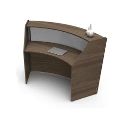 Magellan Single Reception Station with Plexiglass Panel - 69.5