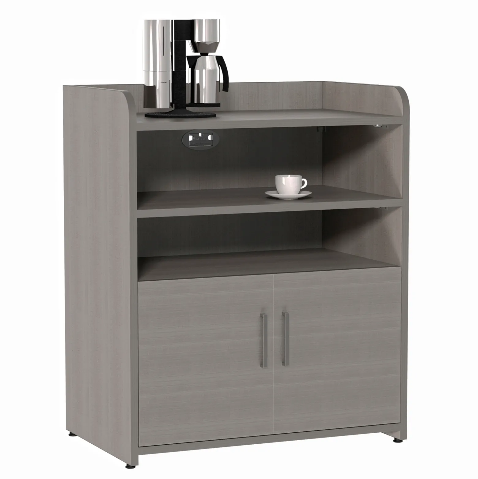 Magellan Storage Credenza with Shelves - 30"W x 18.75"D