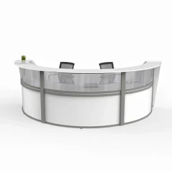 Magellan Three Unit Reception Station with Plexiglass Panel - 142