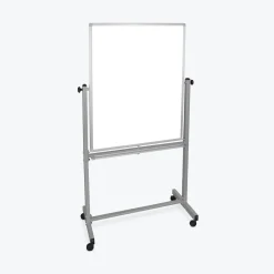 Magnetic Dry-Erase Mobile Whiteboard 30"Wx40"H