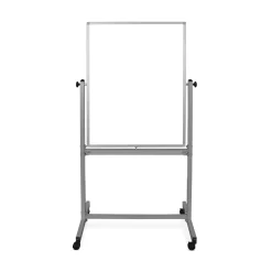 Magnetic Dry-Erase Mobile Whiteboard 24"Wx36"H