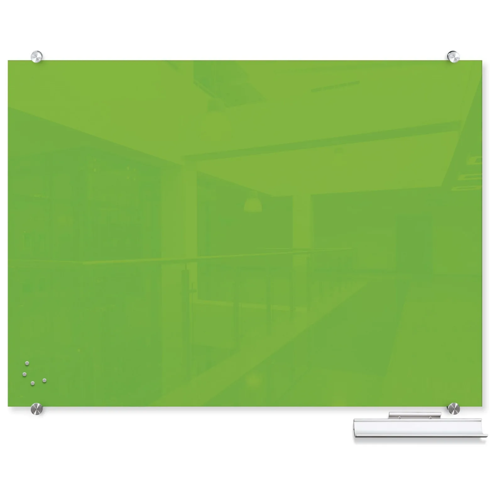 Magnetic Glass Board 4'H x 8'W