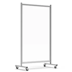 Magnetic Whiteboard Room Divier on Wheels