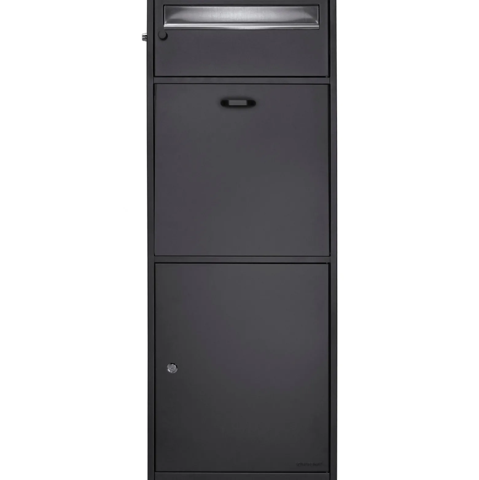Mail and Parcel Box with Drop Door