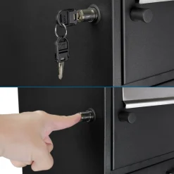 Mail and Parcel Box with Drop Door
