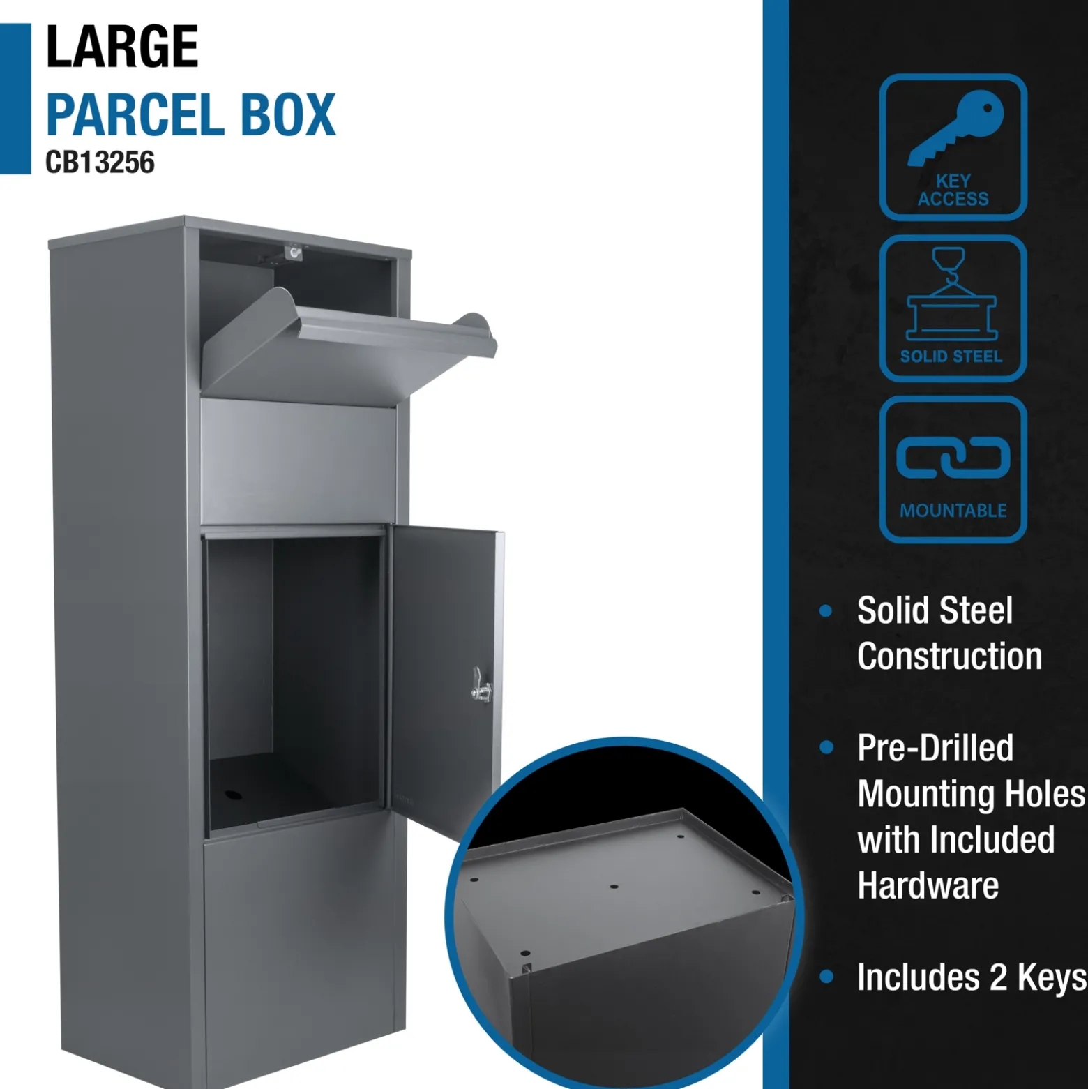 Mail and Parcel Drop Box