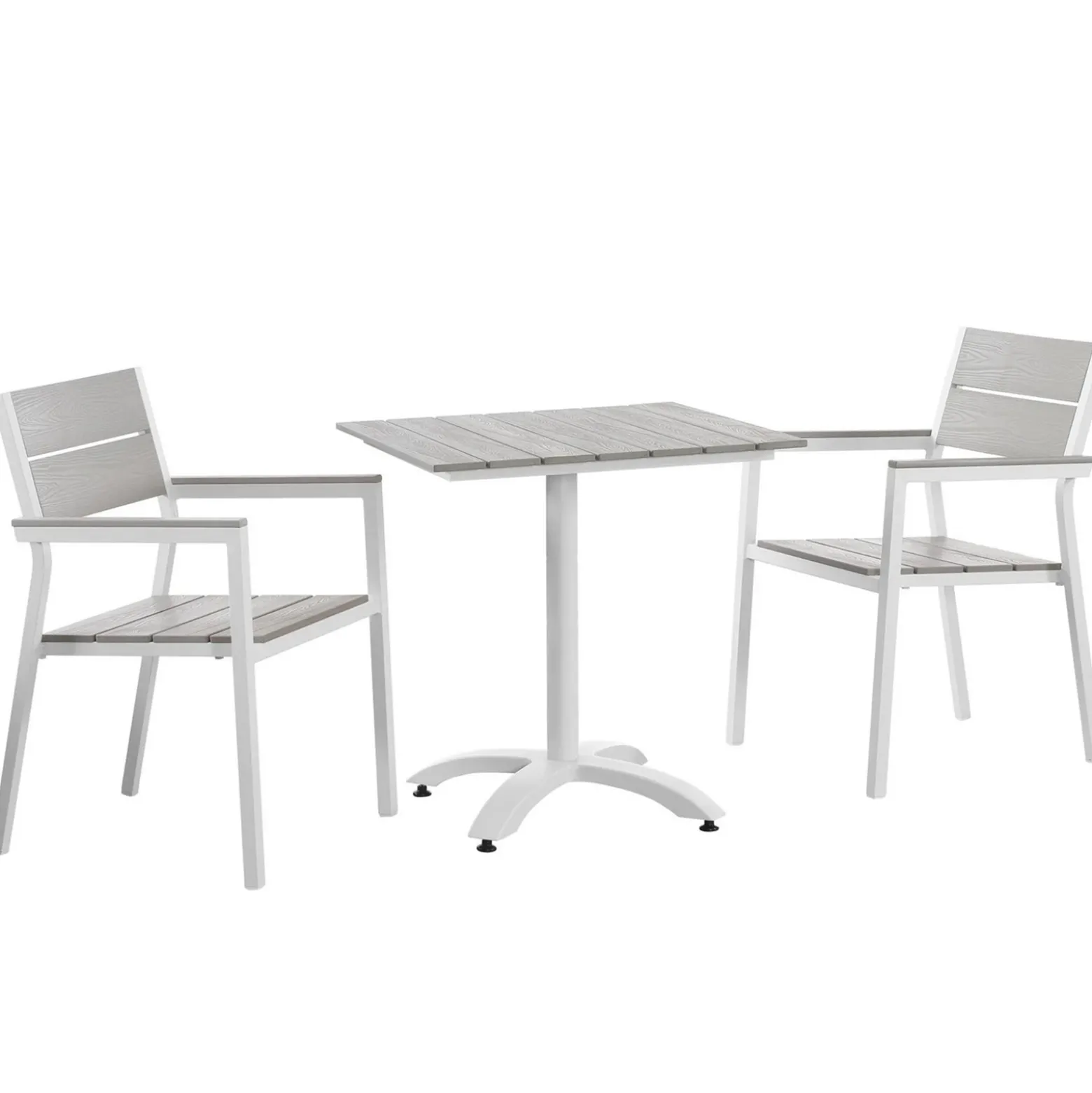 Maine Outdoor Bistro Table and Chairs Set - 3 PC