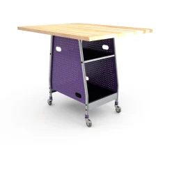 MAKER™ Invent Butcher Block Table - 39"H