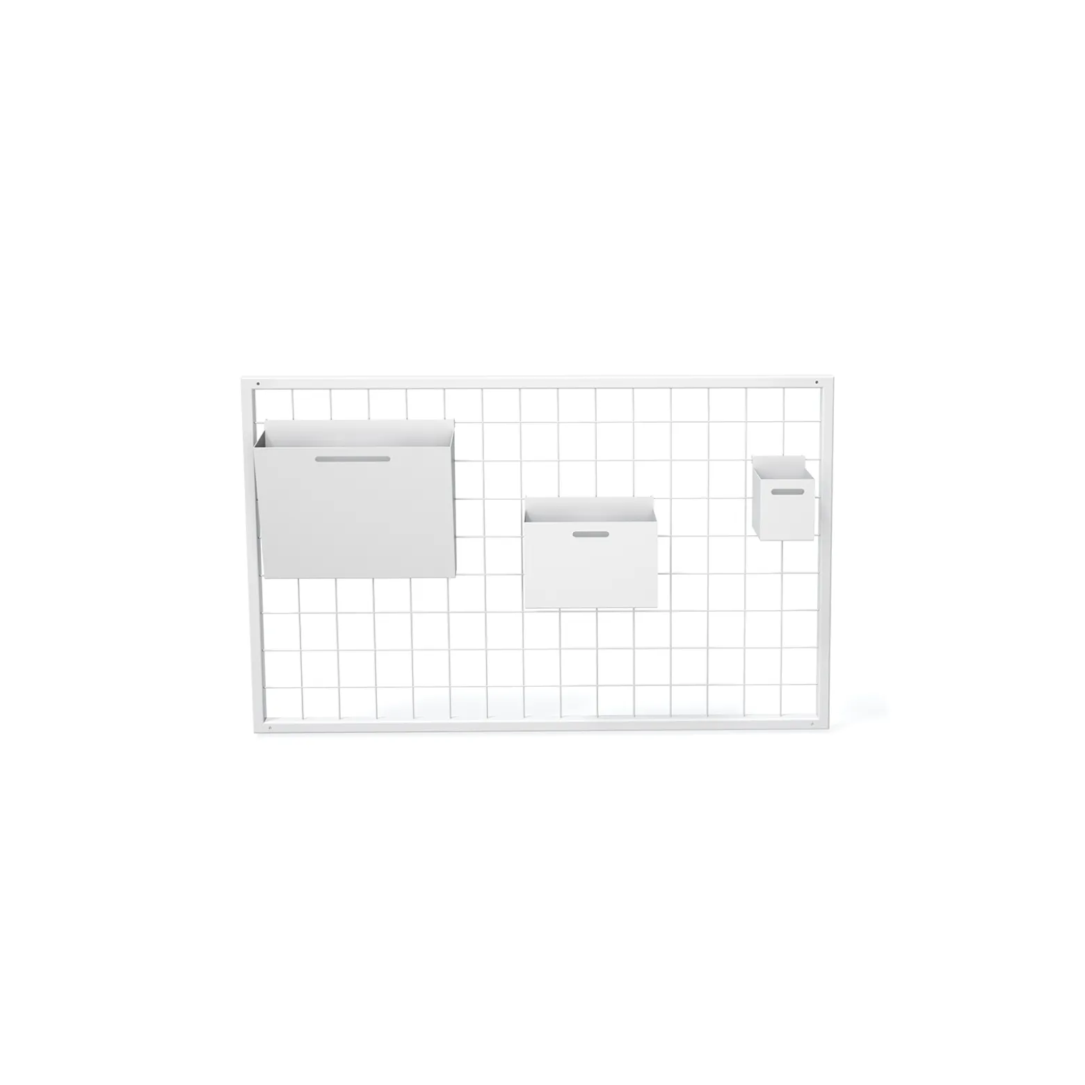 Maker Metal Grid Wall Organizer with Basket Set - 40"W