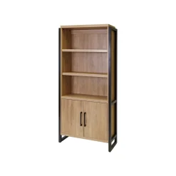 Mason 5 Shelf Lower Door Bookcase – 78"H