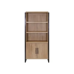 Mason 5 Shelf Lower Door Bookcase – 78