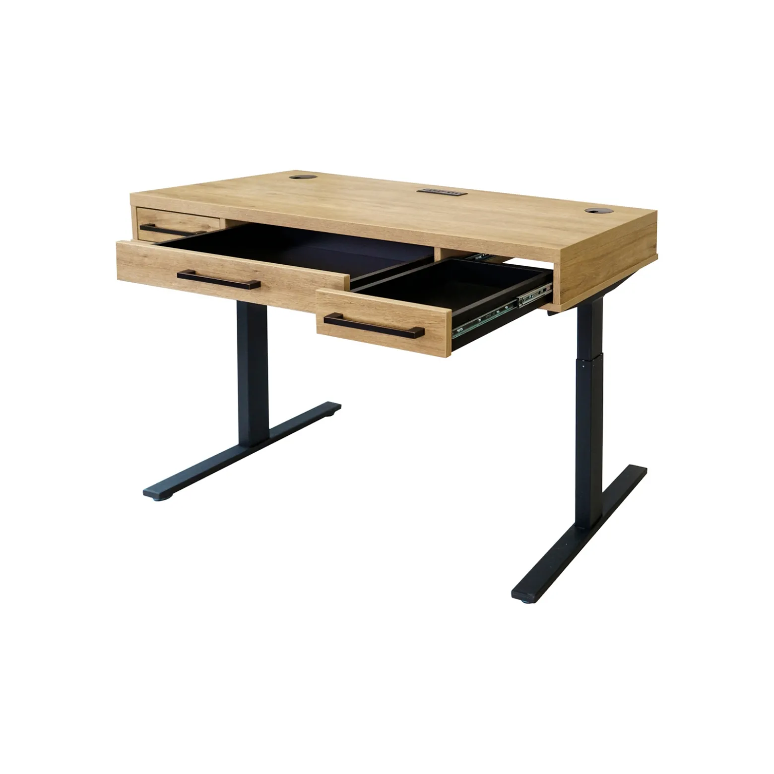 Mason Adjustable-Height Standing Desk - 57"W x 24"D