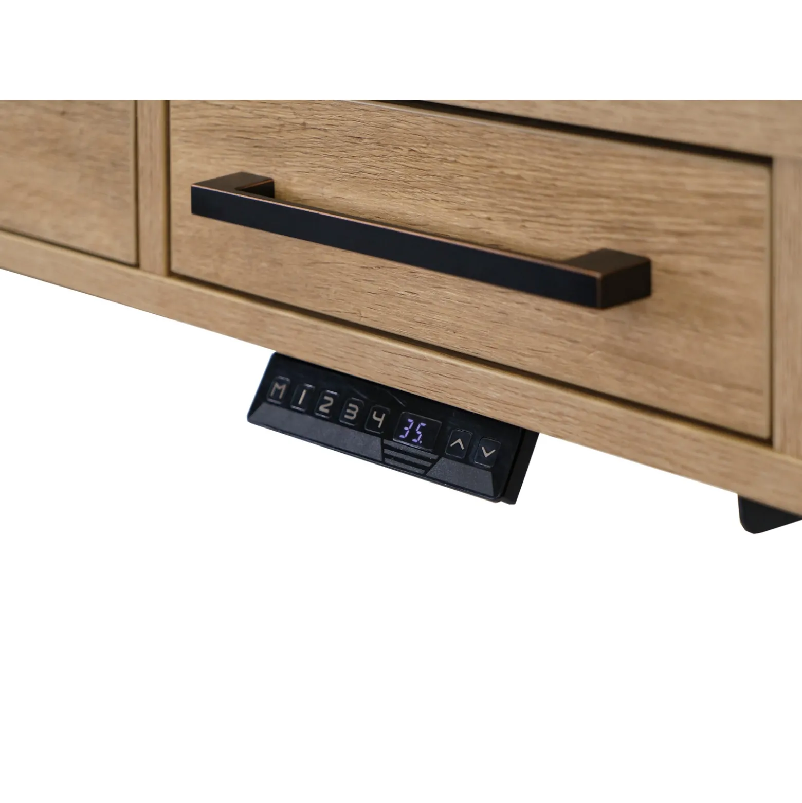 Mason Adjustable-Height Standing Desk - 57"W x 24"D