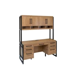 Mason Credenza w/ Hutch - 66"W x 21"D