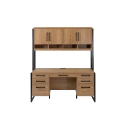 Mason Credenza w/ Hutch - 66"W x 21"D