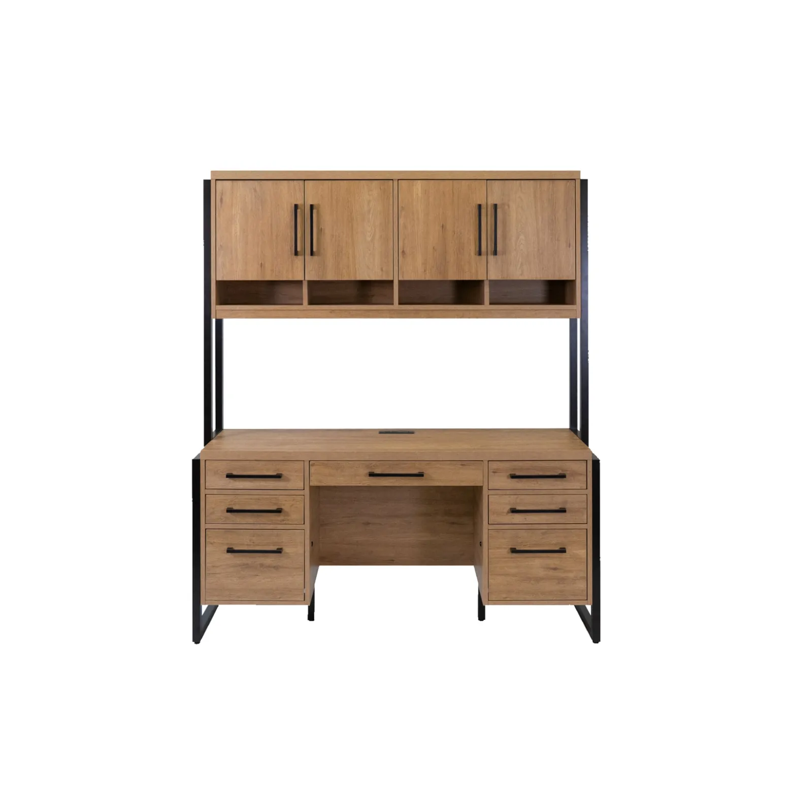 Mason Credenza w/ Hutch - 66"W x 21"D