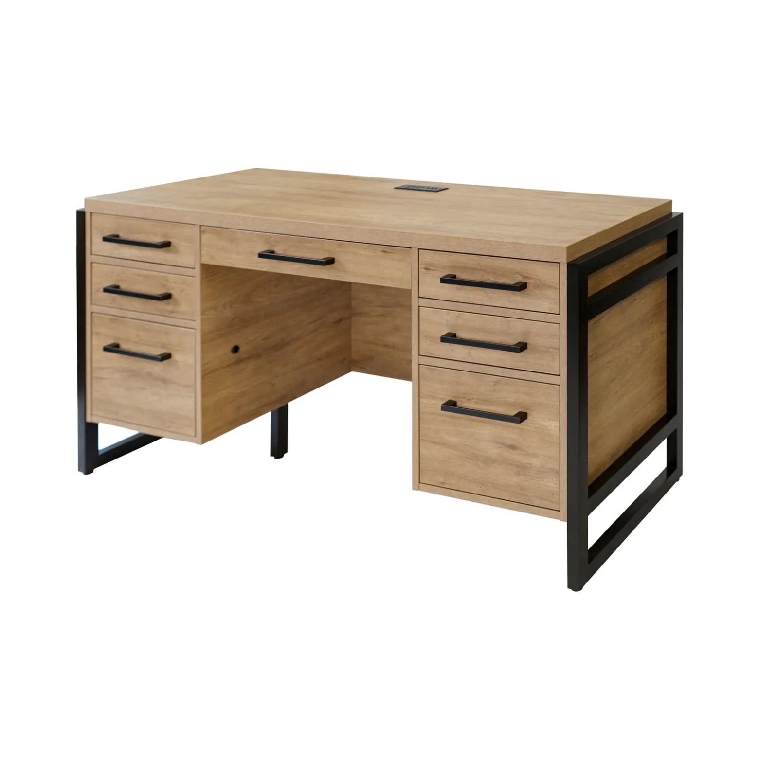 Mason Double Pedestal Desk – 66”W x 30”D