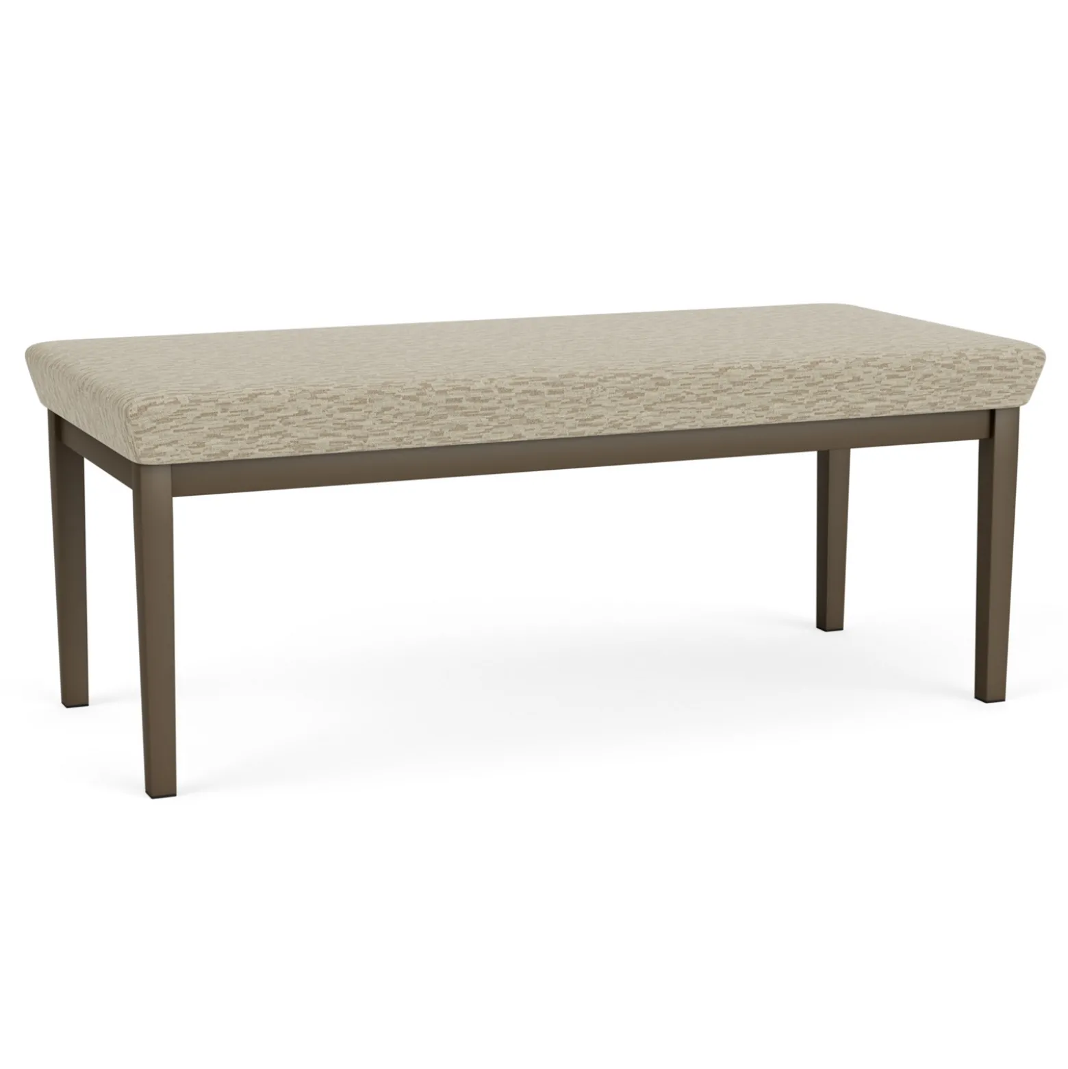 Mason Street Steel 2 Seat Bench In Standard Upholstery