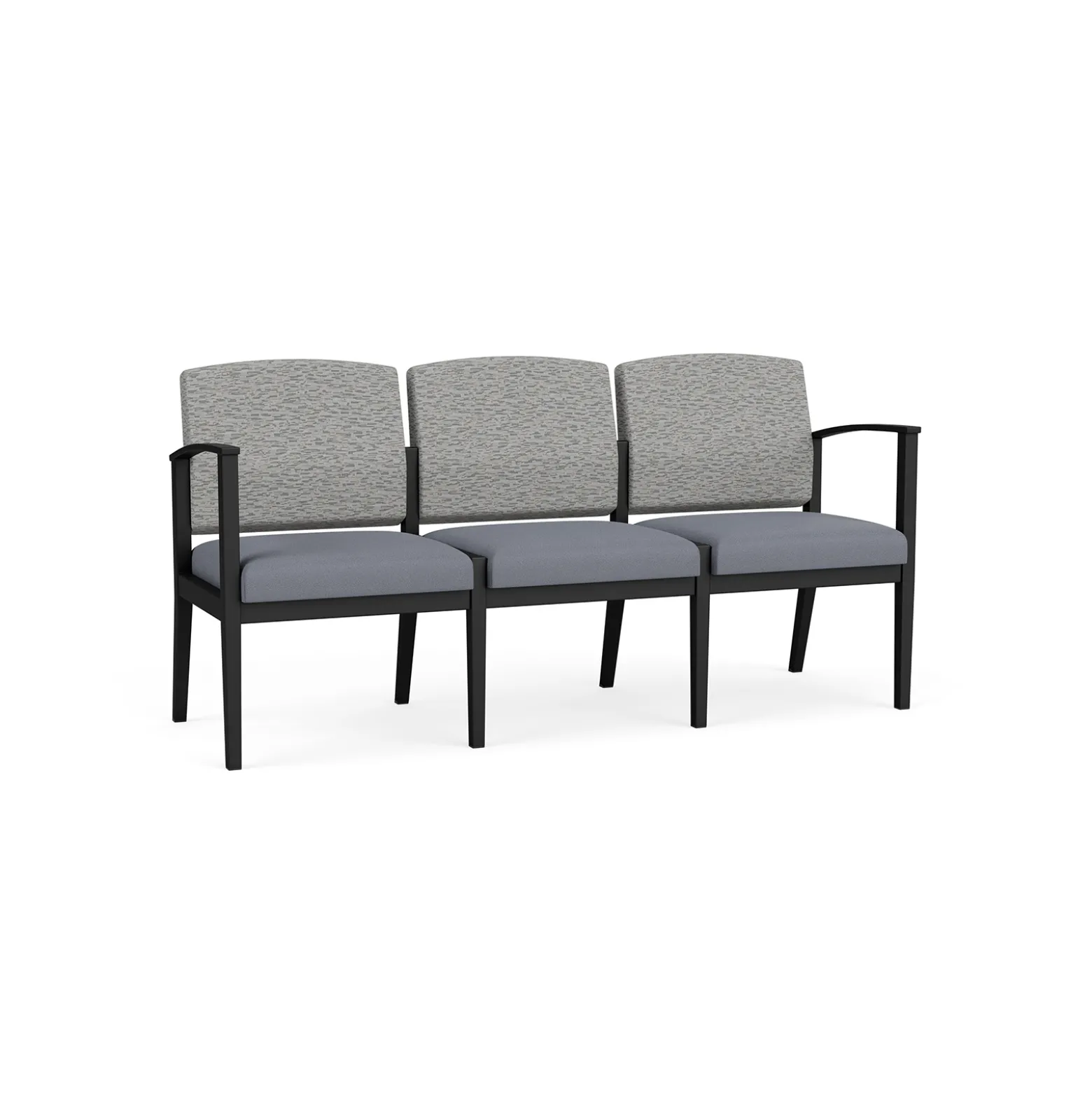 Mason Street Steel 3 Seat Sofa in Standard Upholstery