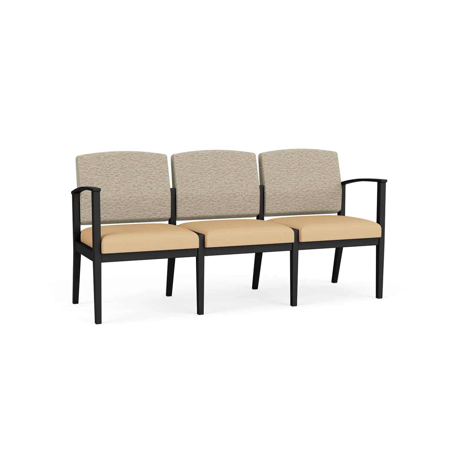 Mason Street Steel 3 Seat Sofa in Standard Upholstery