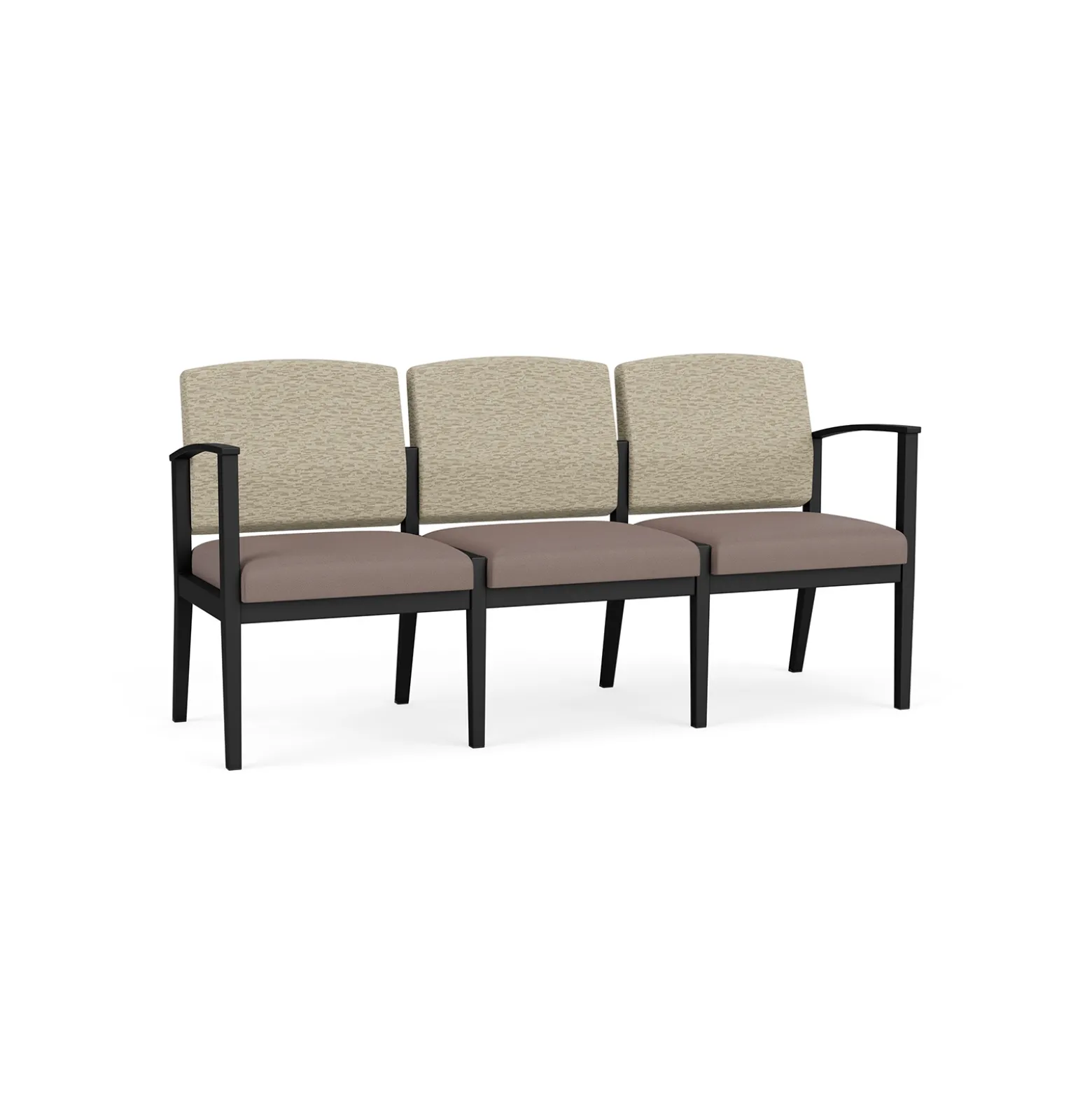Mason Street Steel 3 Seat Sofa in Standard Upholstery