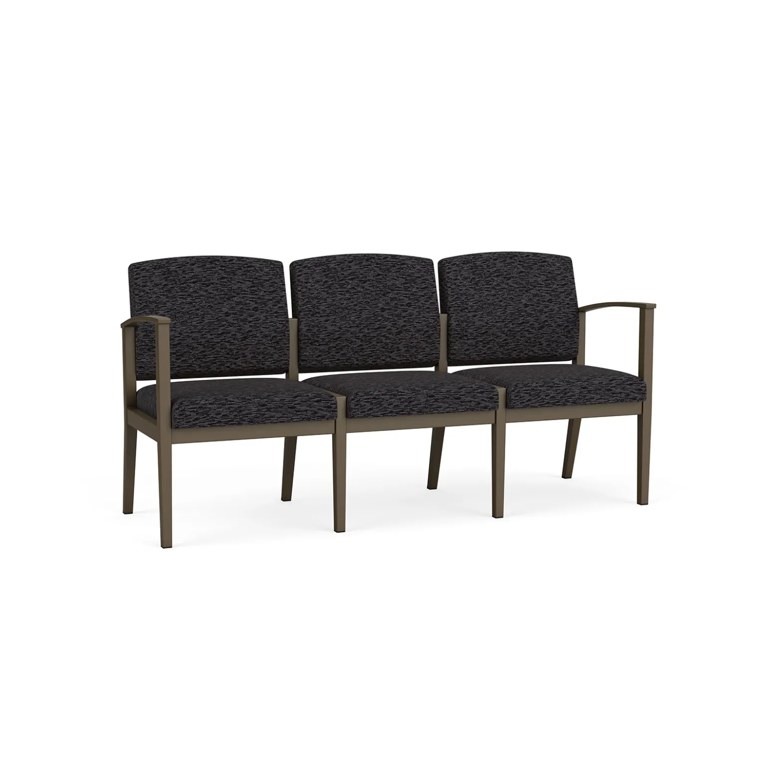 Mason Street Steel 3 Seat Sofa in Standard Upholstery