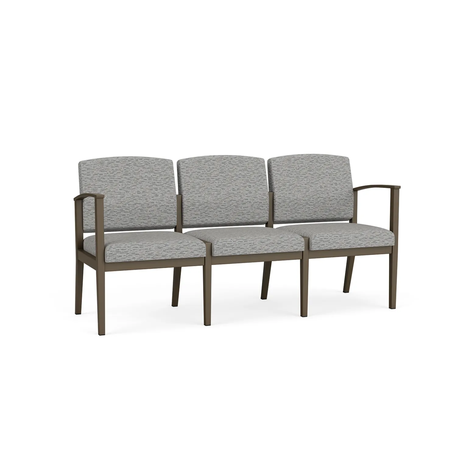 Mason Street Steel 3 Seat Sofa in Standard Upholstery
