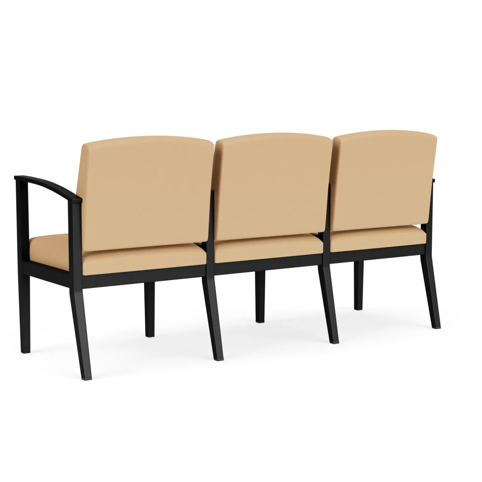 Mason Street Steel 3 Seat Sofa in Standard Upholstery