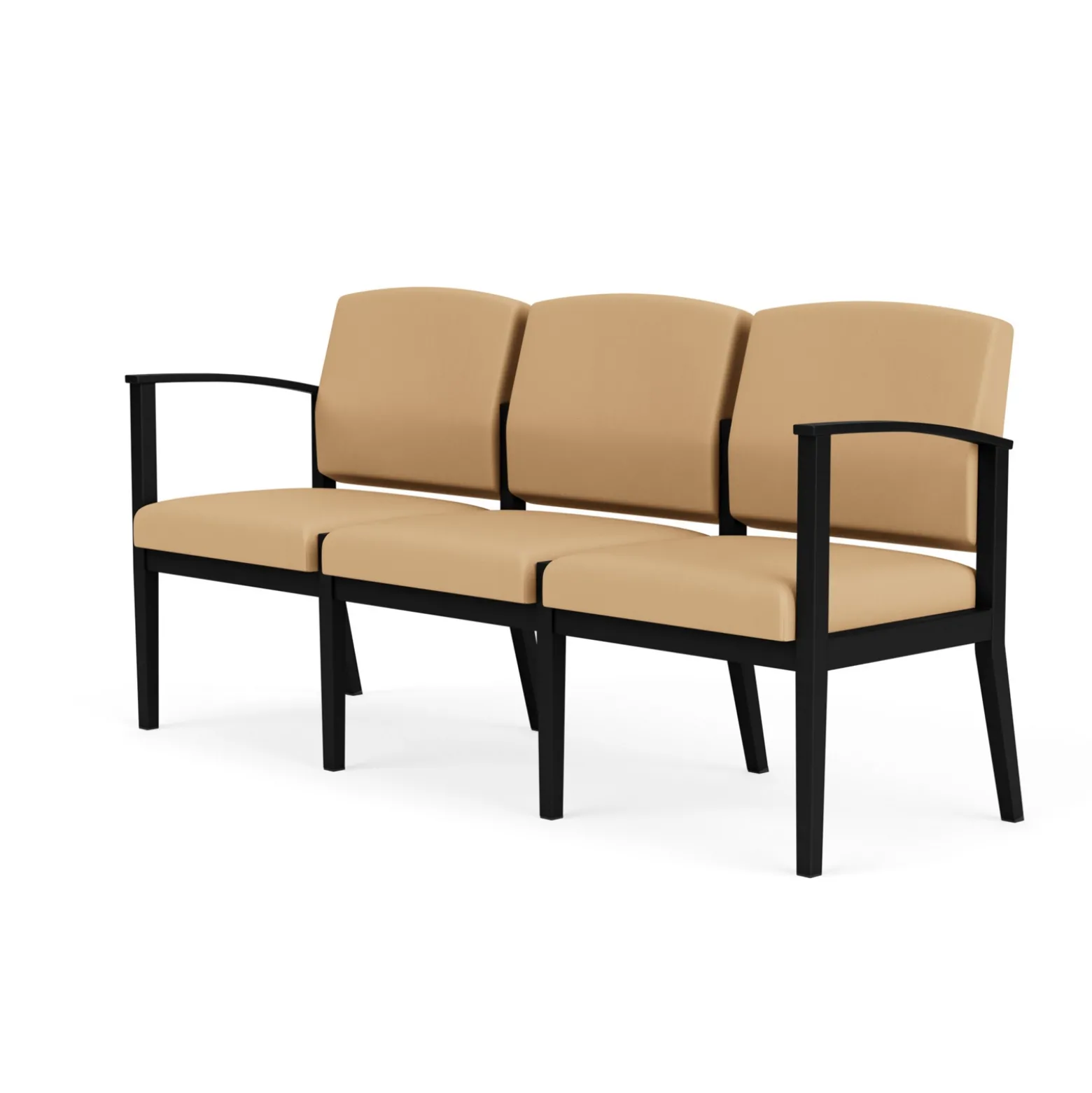Mason Street Steel 3 Seat Sofa in Standard Upholstery