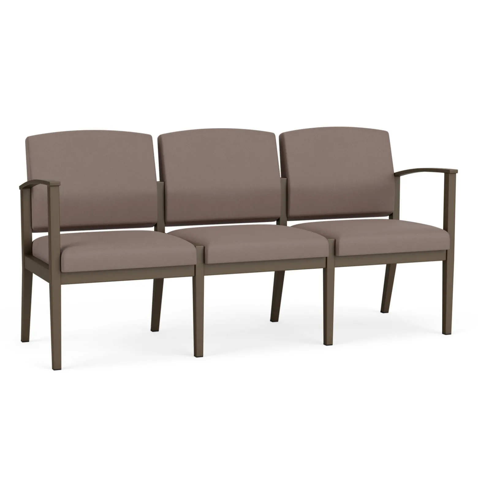 Mason Street Steel 3 Seat Sofa in Standard Upholstery