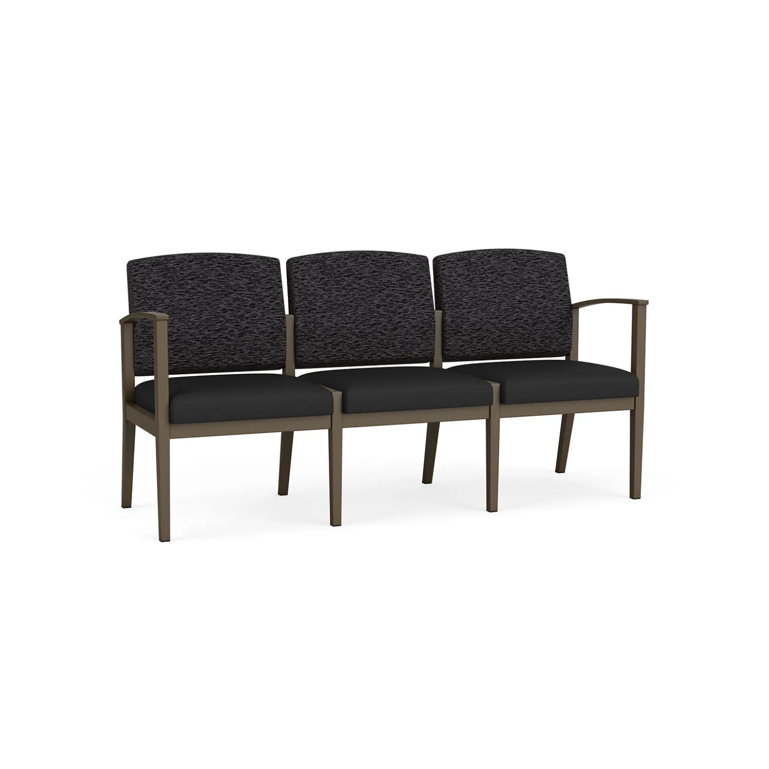 Mason Street Steel 3 Seat Sofa in Standard Upholstery