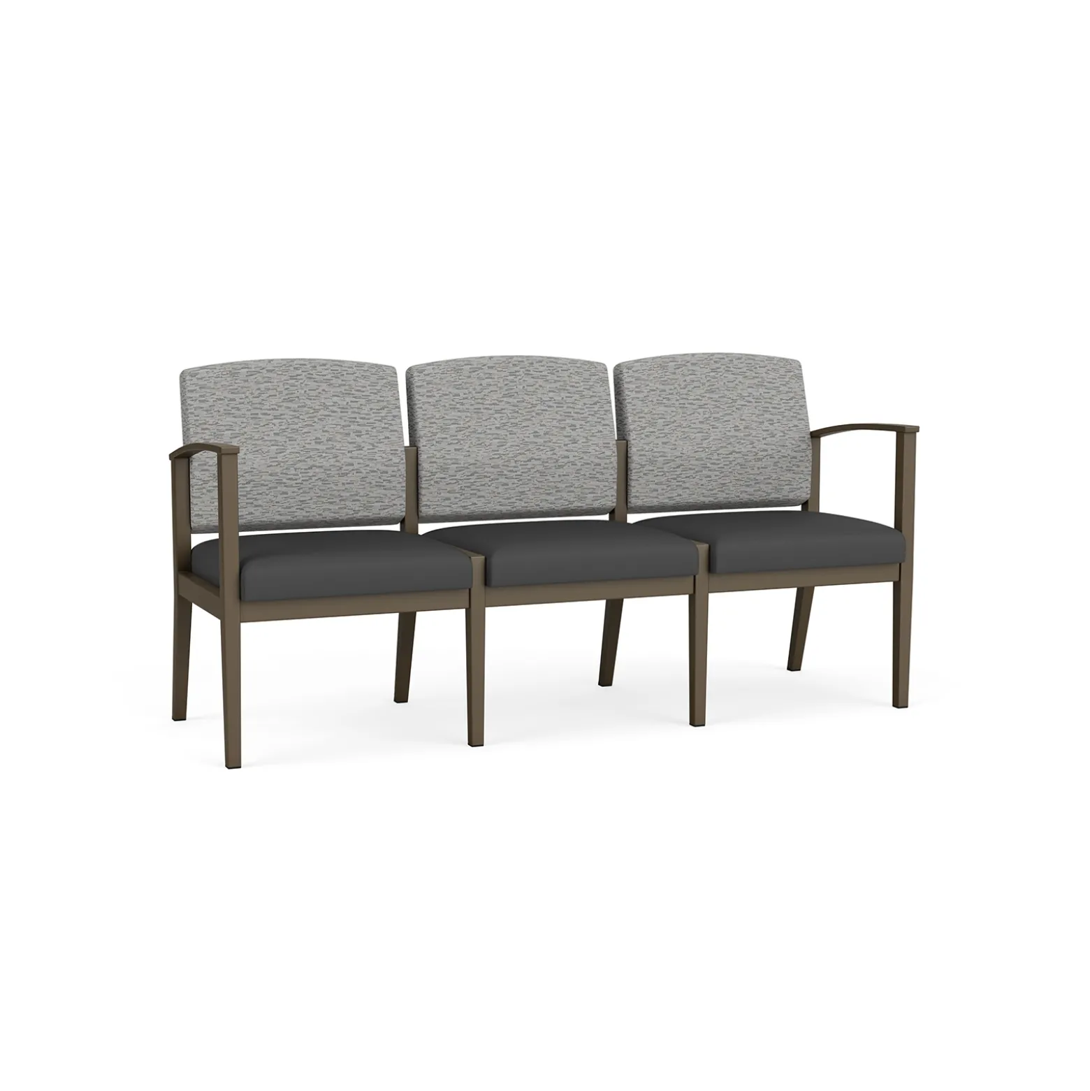 Mason Street Steel 3 Seat Sofa in Standard Upholstery