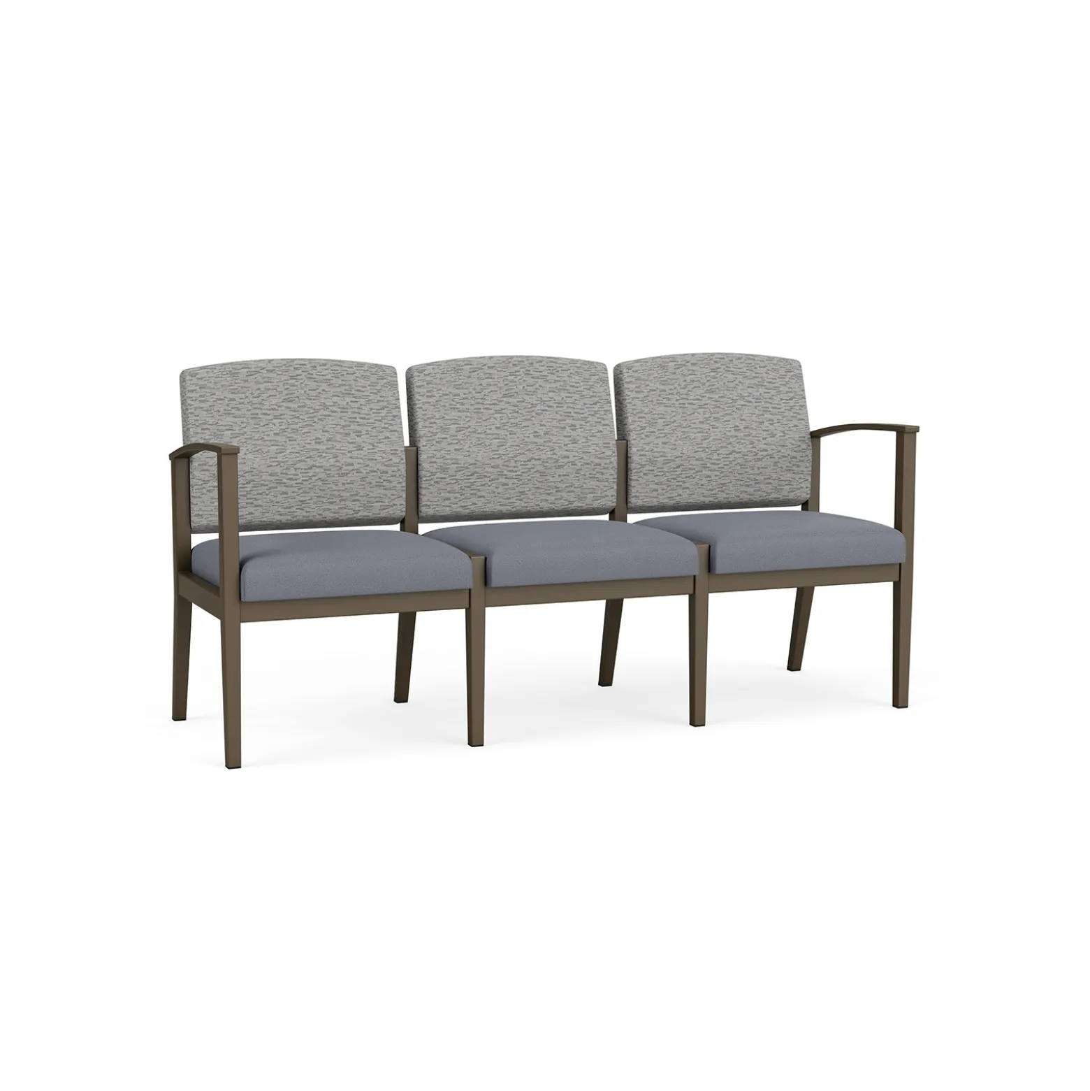 Mason Street Steel 3 Seat Sofa in Standard Upholstery