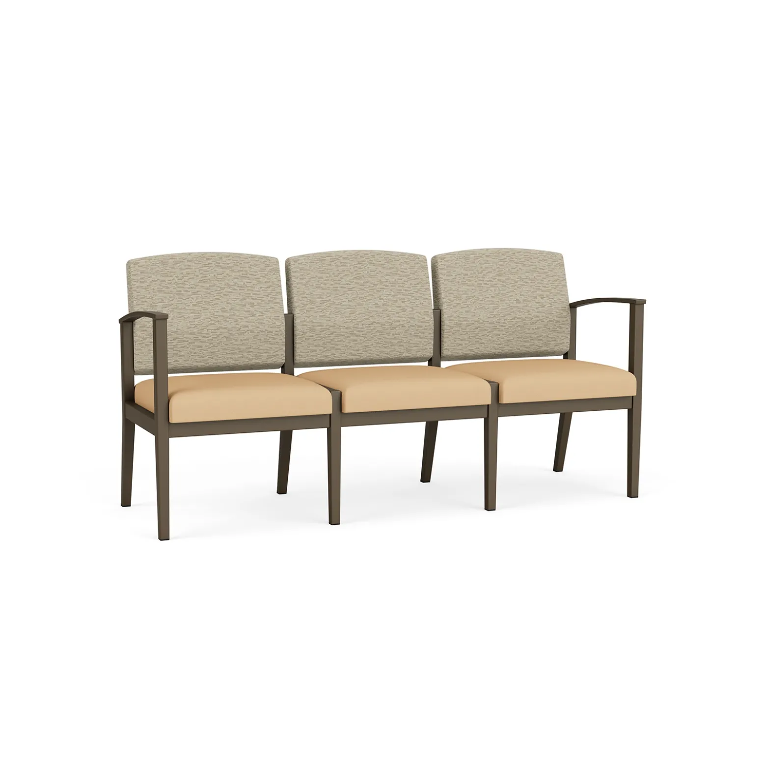 Mason Street Steel 3 Seat Sofa in Standard Upholstery
