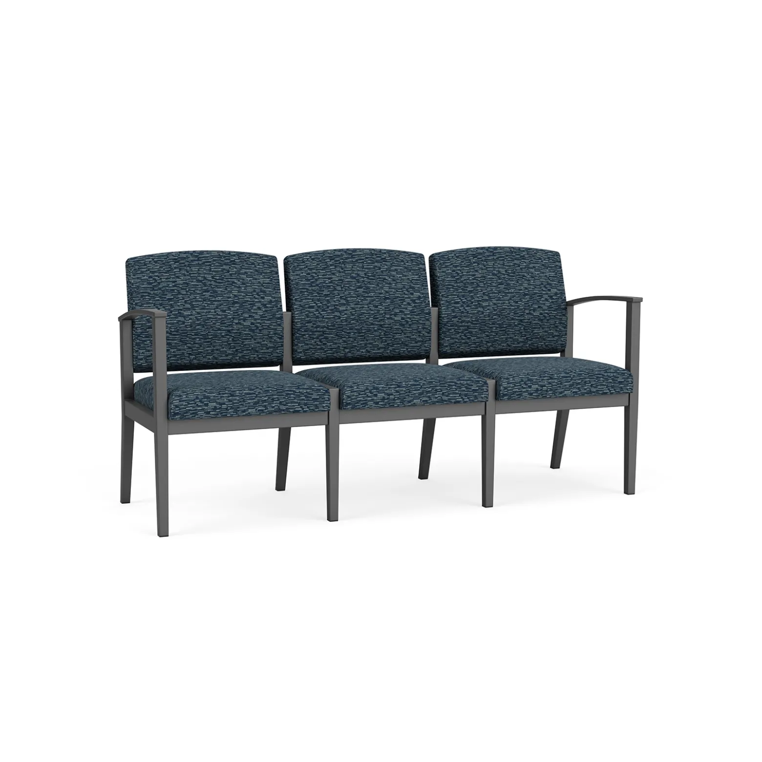 Mason Street Steel 3 Seat Sofa in Standard Upholstery