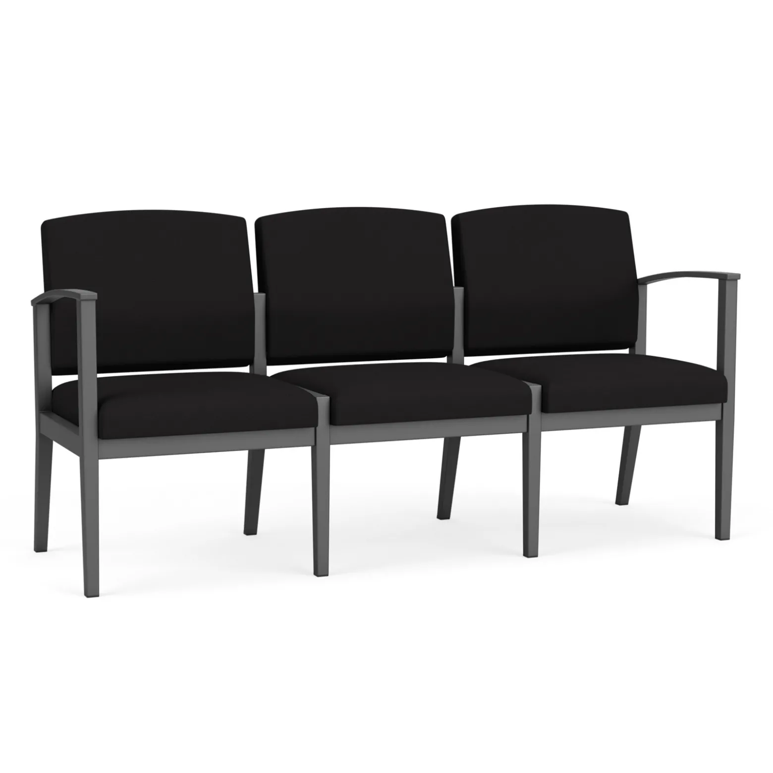 Mason Street Steel 3 Seat Sofa in Standard Upholstery