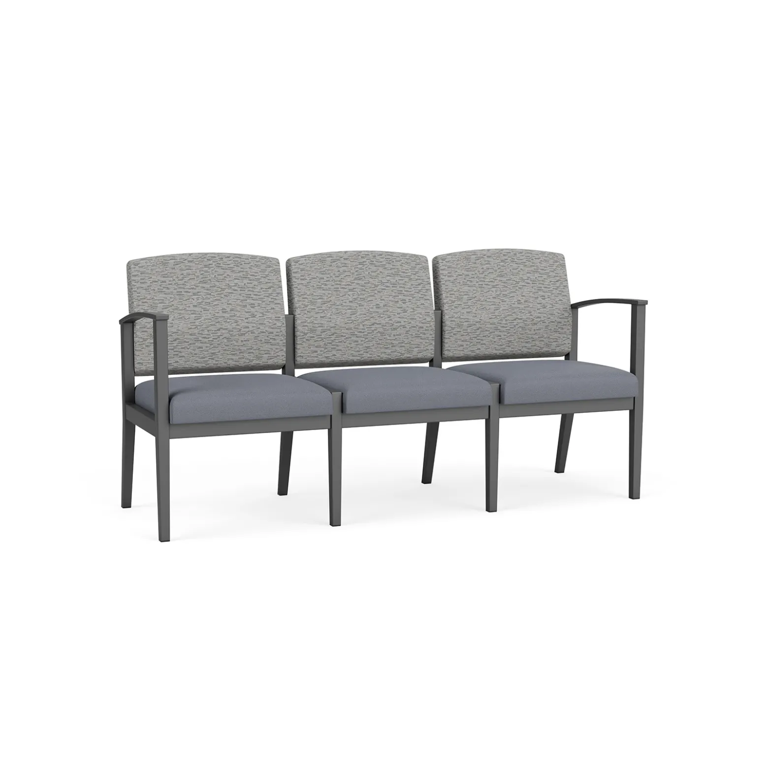 Mason Street Steel 3 Seat Sofa in Standard Upholstery