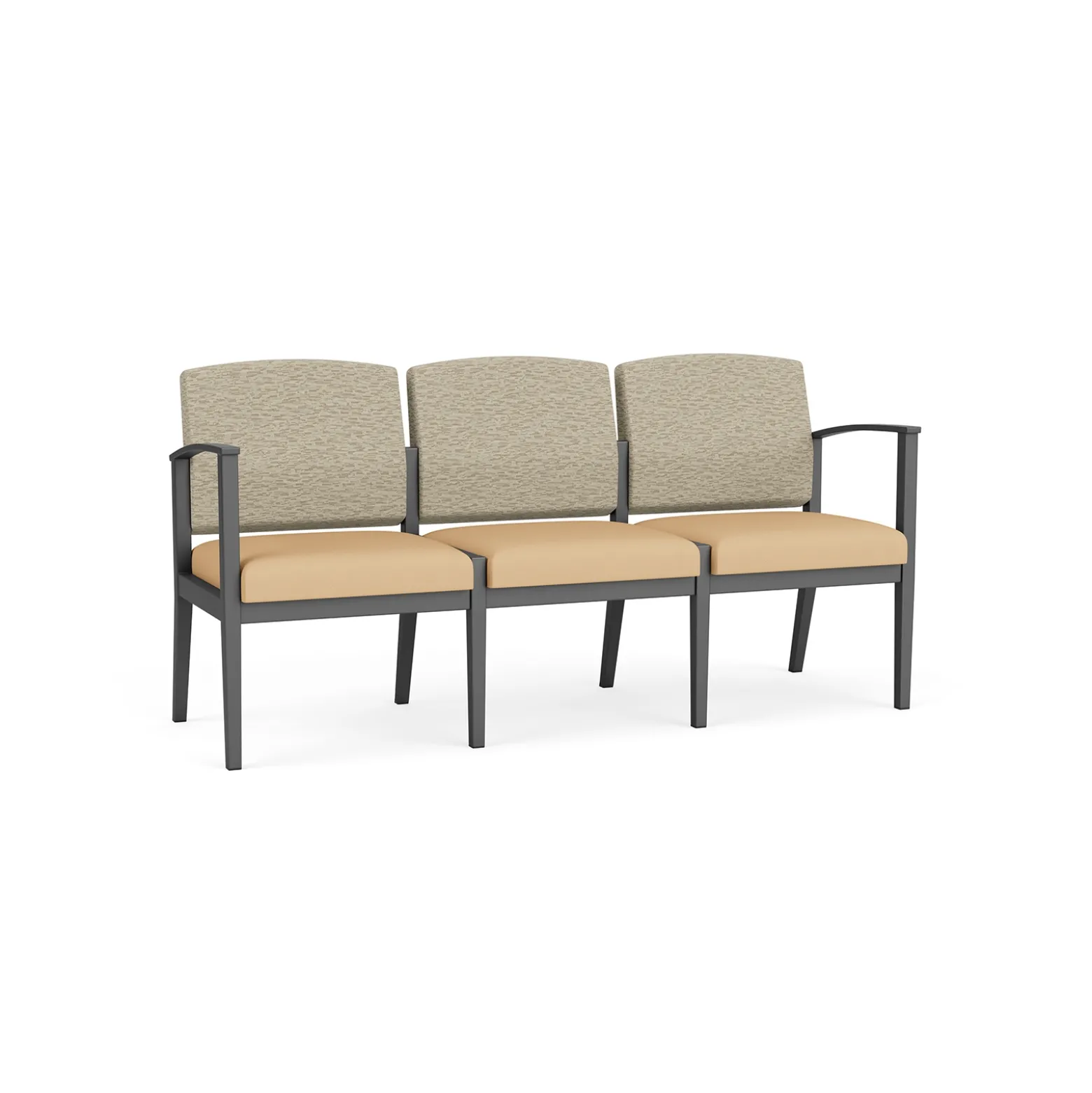 Mason Street Steel 3 Seat Sofa in Standard Upholstery