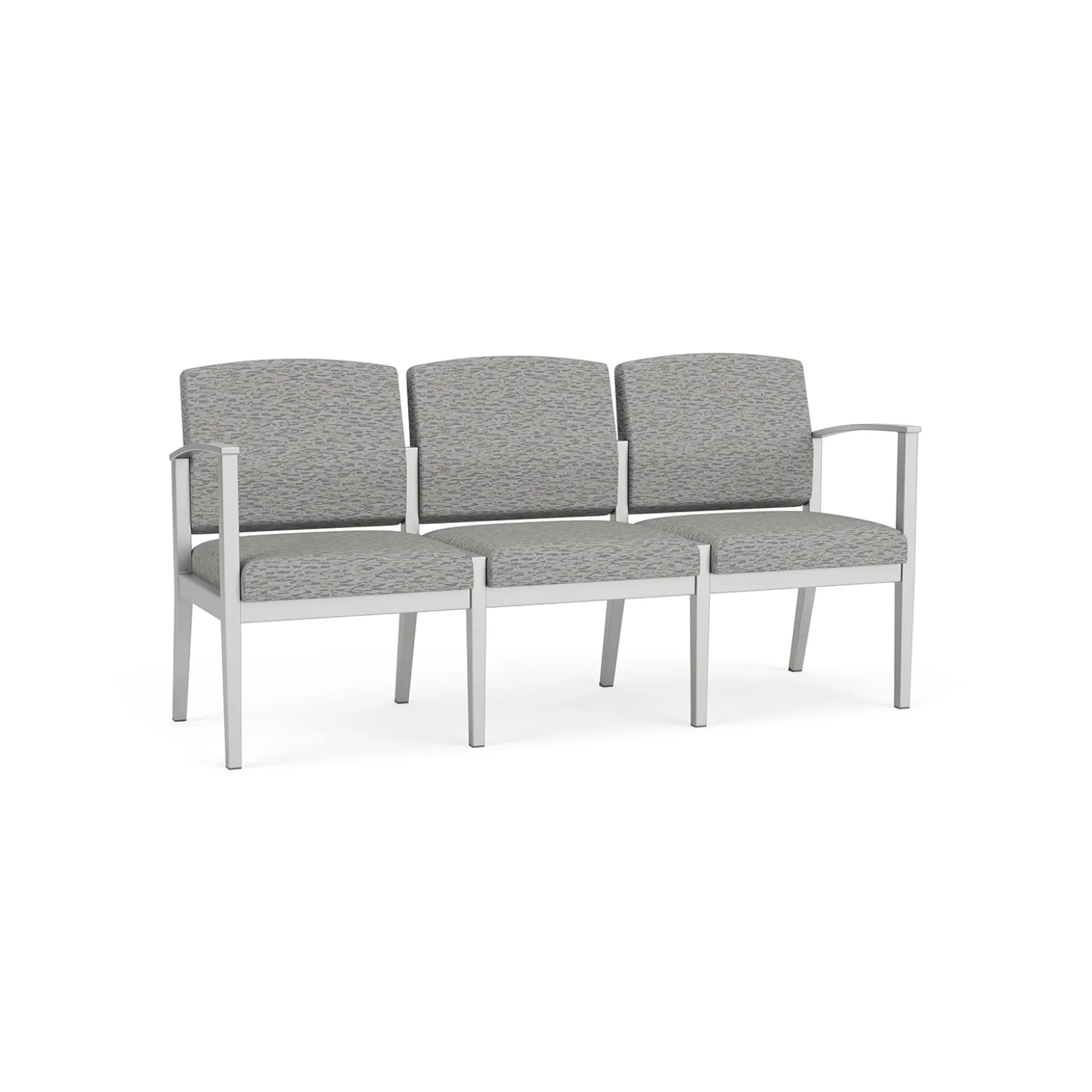 Mason Street Steel 3 Seat Sofa in Standard Upholstery