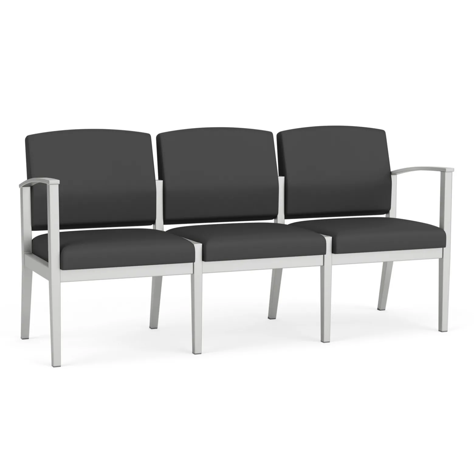 Mason Street Steel 3 Seat Sofa in Standard Upholstery