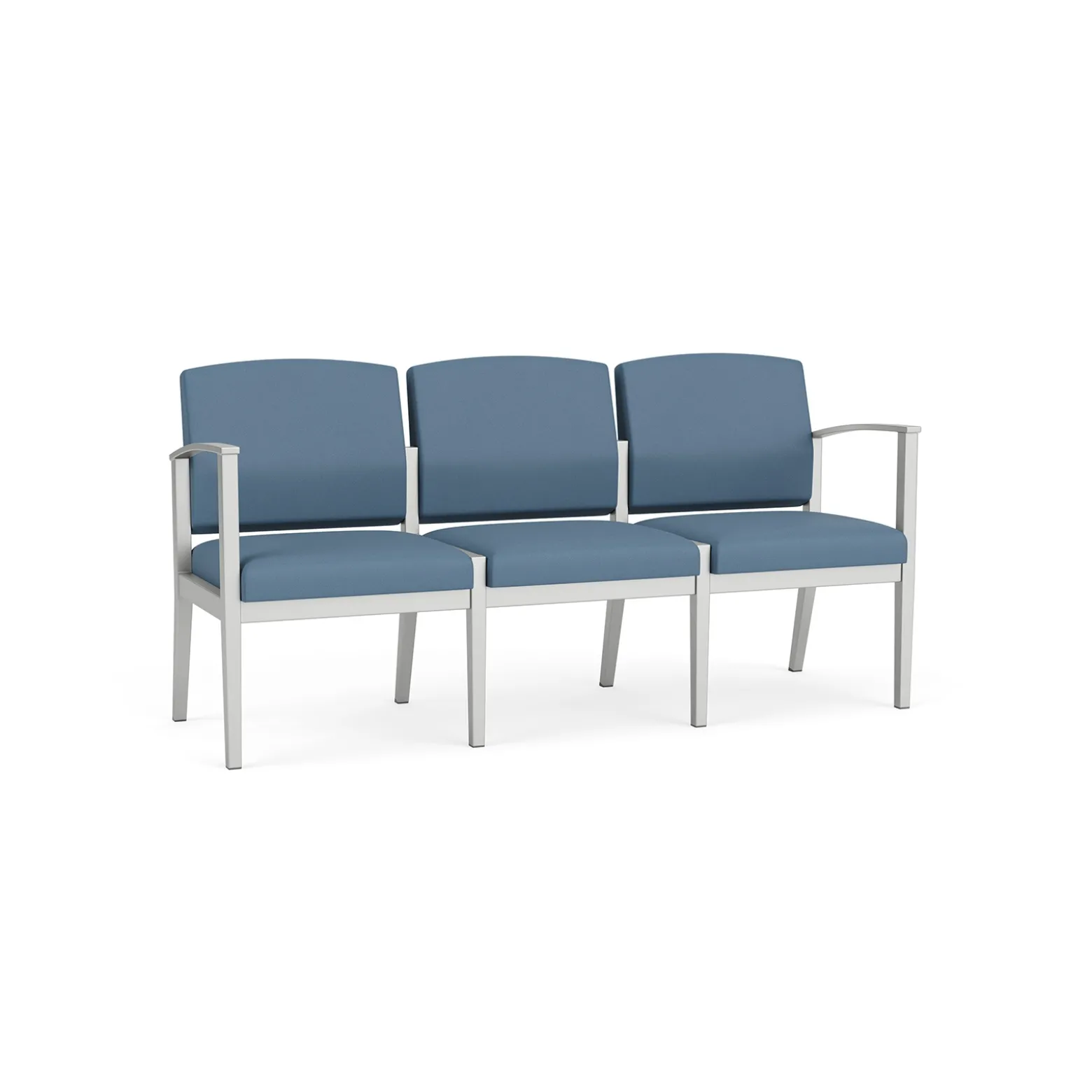 Mason Street Steel 3 Seat Sofa in Standard Upholstery