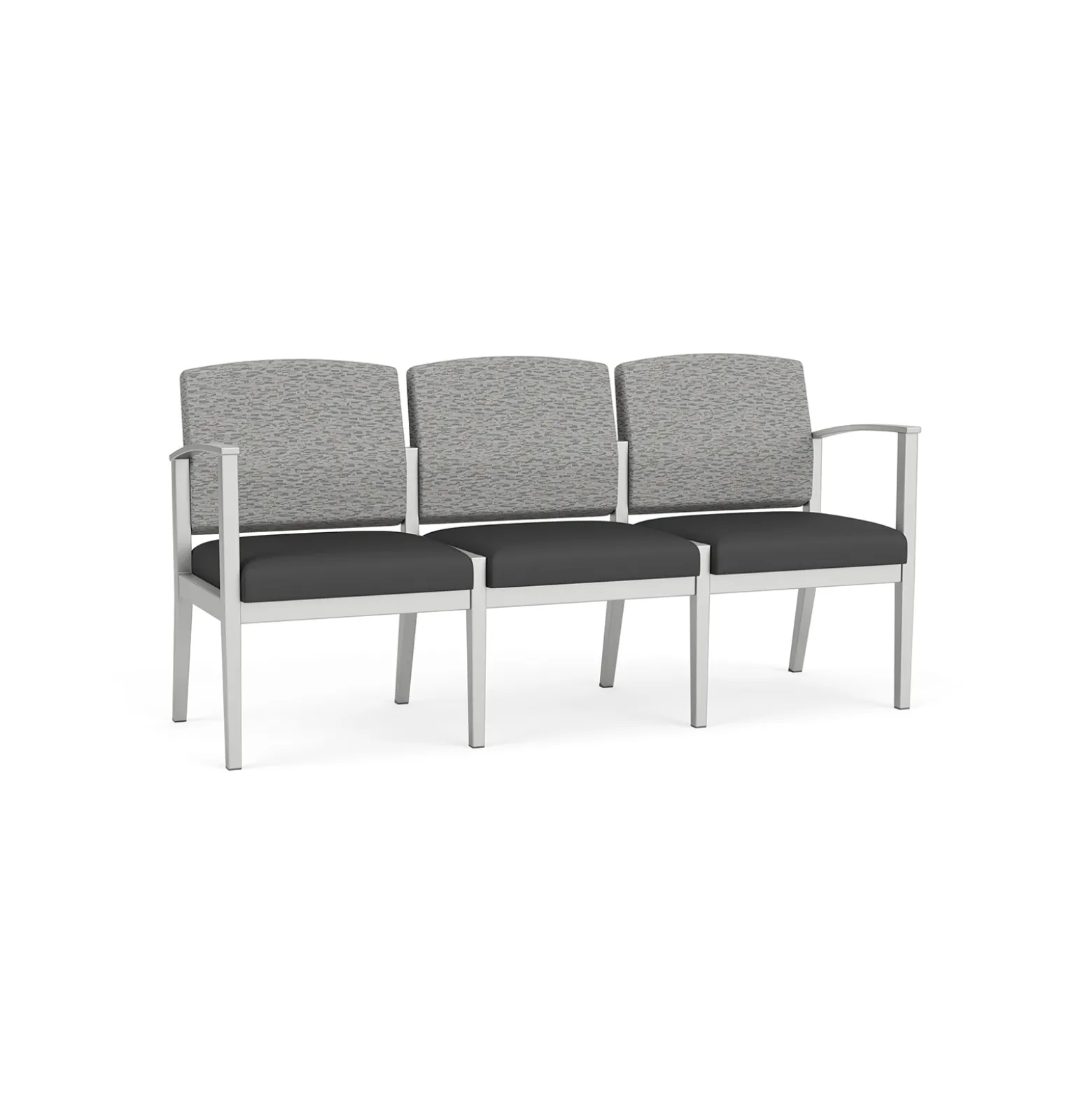 Mason Street Steel 3 Seat Sofa in Standard Upholstery