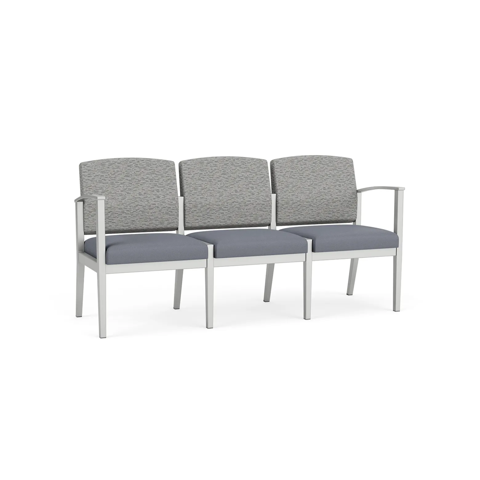 Mason Street Steel 3 Seat Sofa in Standard Upholstery